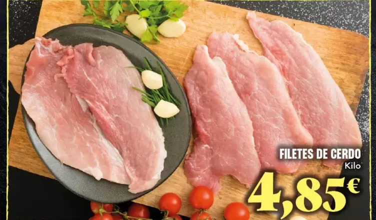 Filetes De Cerdo