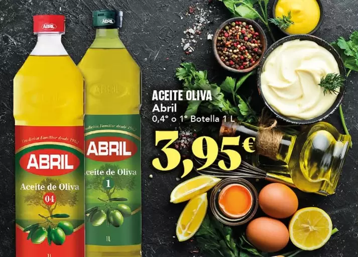 Abril - Aceite Oliva
