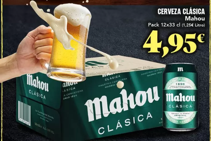 Mahou - Cerveza Clasica