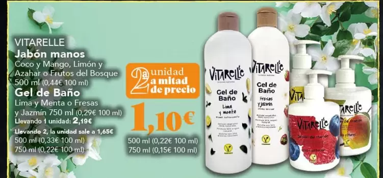 Vitarelle - Jabon Manos