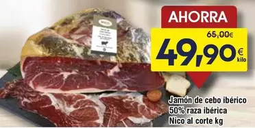 Nico - Jamón De Cebo Ibérico 50% Raza Ibérica