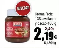 Froiz - Crema  13% Avellanas Y Cacao