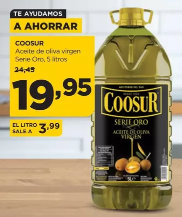 Coosur - Aceite De Oliva Virgen Serie Oro