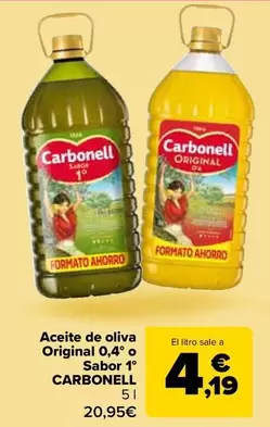 Carbonell - Aceite De Oliva Original 0,4 O Sabor 1