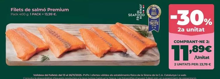 Premium - Filetes De Salmo