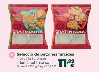 Seleccio de petxines farcides