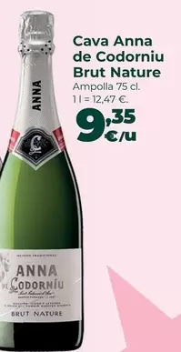 Brut - Cava Anna De Codorniu Nature