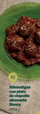 Heura - Albóndigas Con Pisto De Chipotle Ahumado 