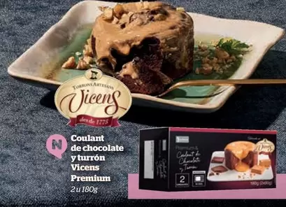 Vicens - Coulant De Chocolate Y Turron