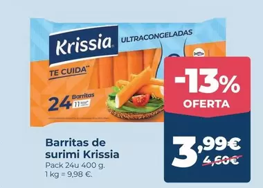 Krissia - Barritas De Surimi