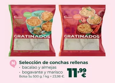 Selección De Conchas Rellenas