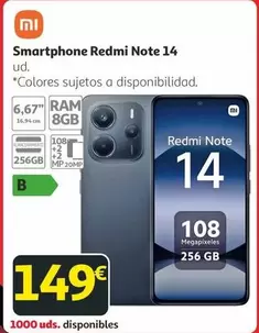 Xiaomi - Smartphone Redmi Note 14
