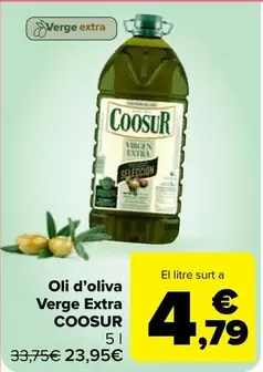 Coosur - Oli D'oliva Verge Extra