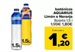 Aquarius - Isotónicas Limón O Naranja