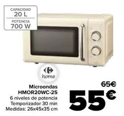 Carrefour Home - Microondas HMOR20WC-25