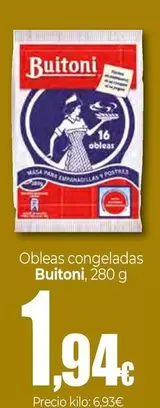 Buitoni - Obleas Congeladas
