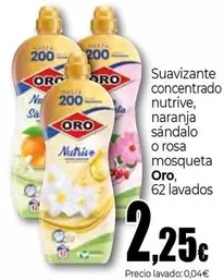 Oro - Suavizante Concentrado Nutrive