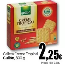 Gullón - Galleta Creme Tropical