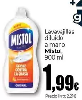 Mistol - Lavavajillas Diluido A Mano