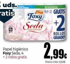 Foxy - Papel Higiénico Seda