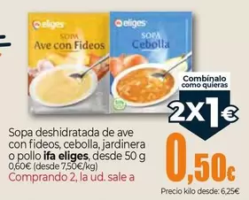 Ifa Eliges - Sopa Deshidratada De Ave Con Fideos