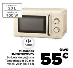 Carrefour Home - Microondas HMOR20WC-25