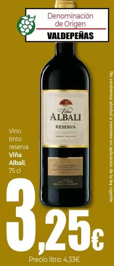 Viña Albali - Vino Tinto Reserva