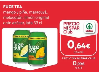 mango - Fuze Tea