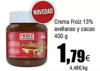 Froiz - Crema  13% Avellanas Y Cacao
