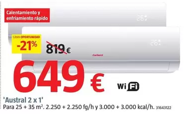 Corberó - 'Austral 2 X 1'