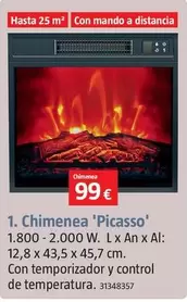 Fulmo - Chimenea 'Picasso'