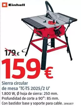 Einhell - Sierra Circular De Mesa 'TC-TS 2025/2 U'