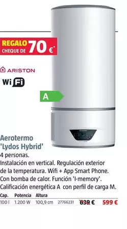 Ariston - Aerotermo 'Lydos Hybrid'