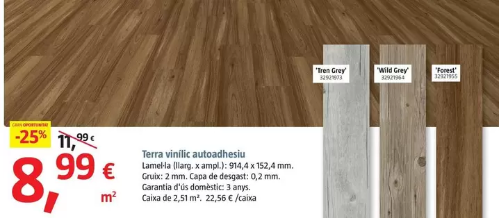 Suelo Vinílico Autoadhesivo