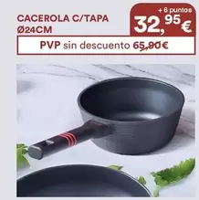 Cacerola C/Tapa Ø24cm
