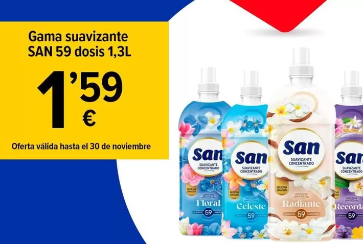 san - Gama Suavizante