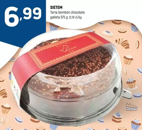 Tarta Bombon Chocolate Galleta