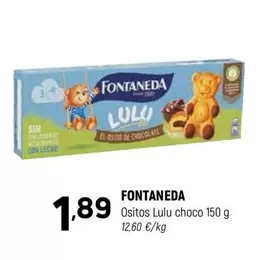 Fontaneda - Ositos Lulu Choco