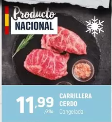 Carrillera Cerdo