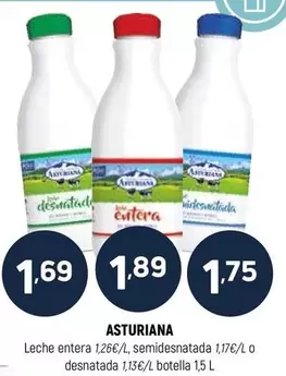 La Asturiana - Leche Entera