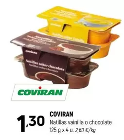 coviran - Natillas Vainilla O Chocolate