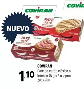 coviran - Pate De Cerdo Clasico O Intenso