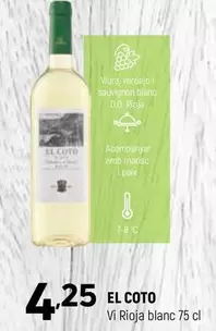 El Coto - Vi Rioja Blanc