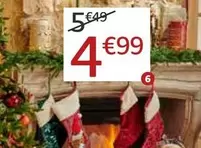 Calcetin Papa Noel De Navidad