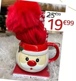 Taza Papa Noel Con Gorro
