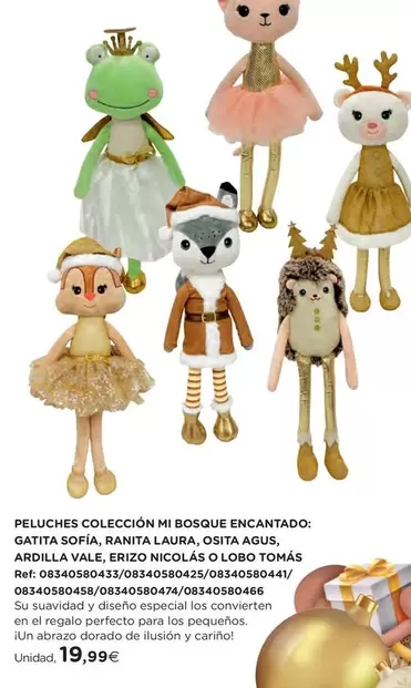 Perfecto - Peluches Colección Mi Bosque Encantado