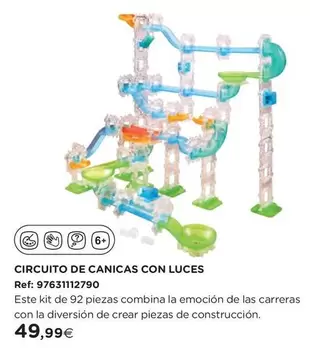 Circuito De Canicas Con Luces