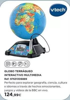 Vtech - Globo Terraqueo Interactivo Multimedia