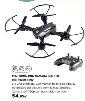 Mini Dron Con Cámara Buzzer