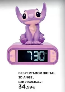 Despertador Digital 3d Angel